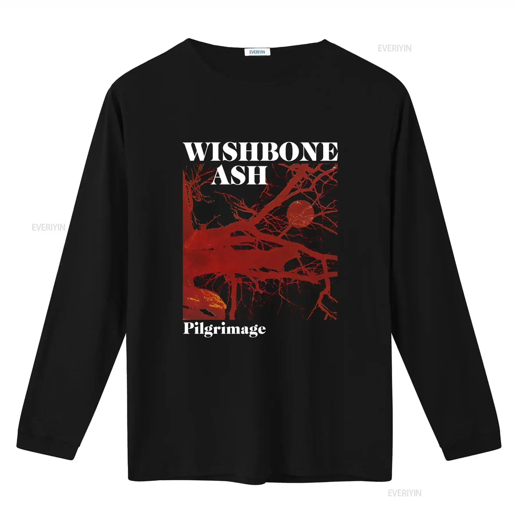 Vintage Wishbone Ash Band Pilgrimage Design Cotton T Shirt for S 5XL vintage Washed Soft Stretched Breathable streetwear Unisex