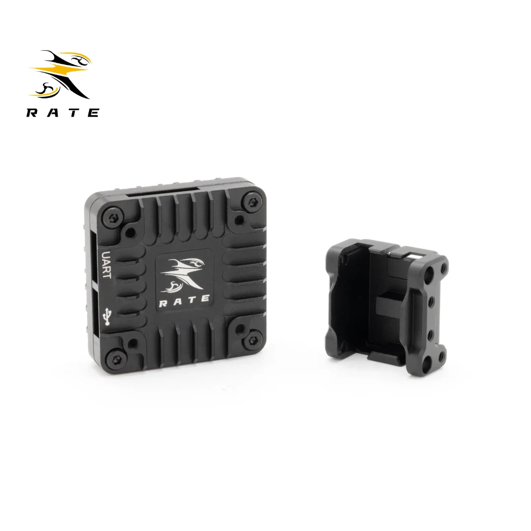 RateFPV O4 Wide Air Unit Camera Case Upgrade Set Lightweight 20mm Camera CNC Aluminum Alloy Heatsink Cases Compatible with O3 O4