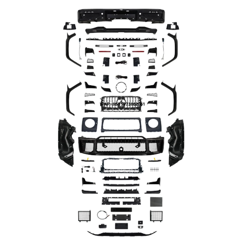 

High-quality PP Material Upgrade to W465 BBS (2024+) Old to New Body Kits For G CLASS W464 2019-2023