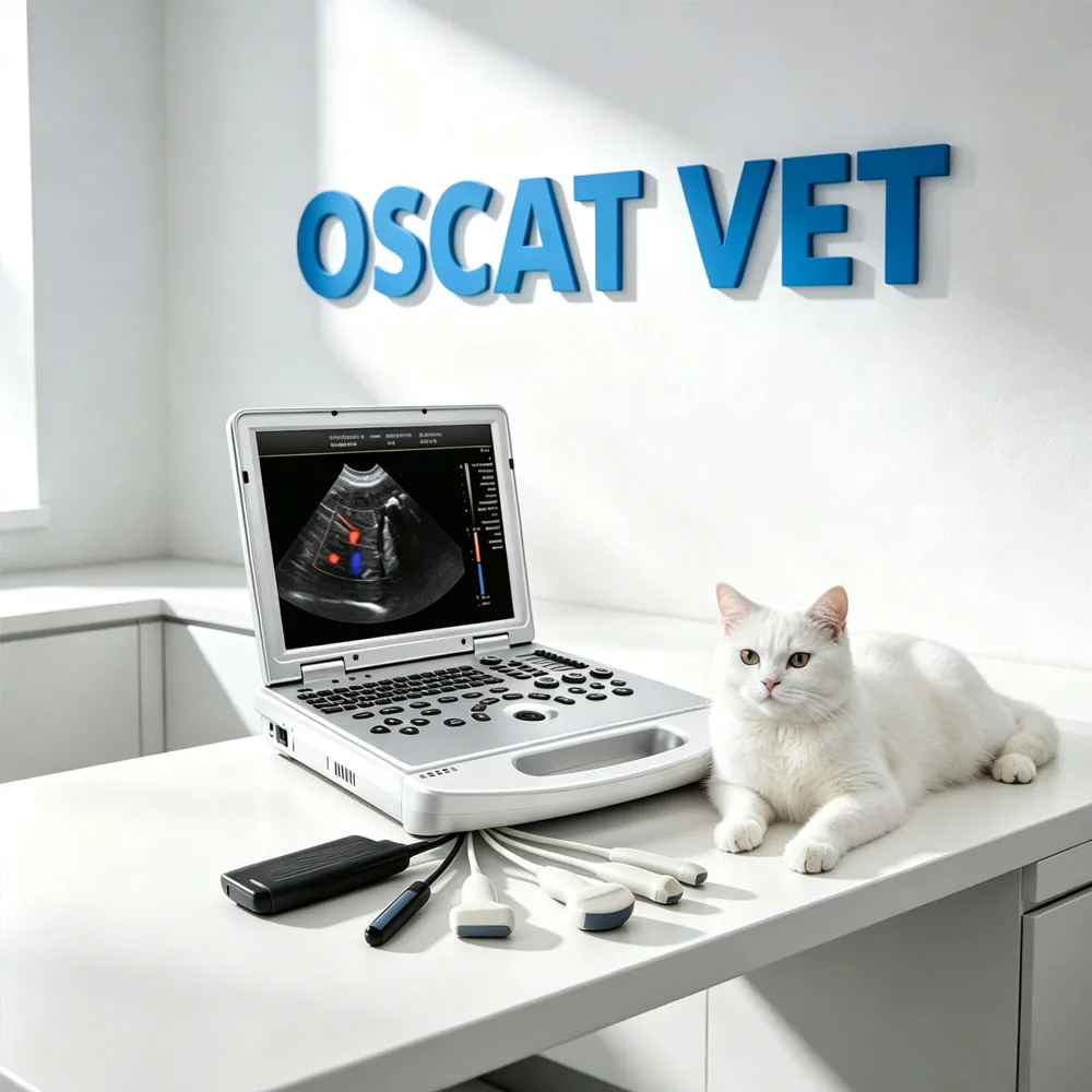 Veterinary Equipment Handheld Veterinary Ultrasound Scanner Portable Color Doppler Pet Clinic Dog Cat Pregnancy Detection