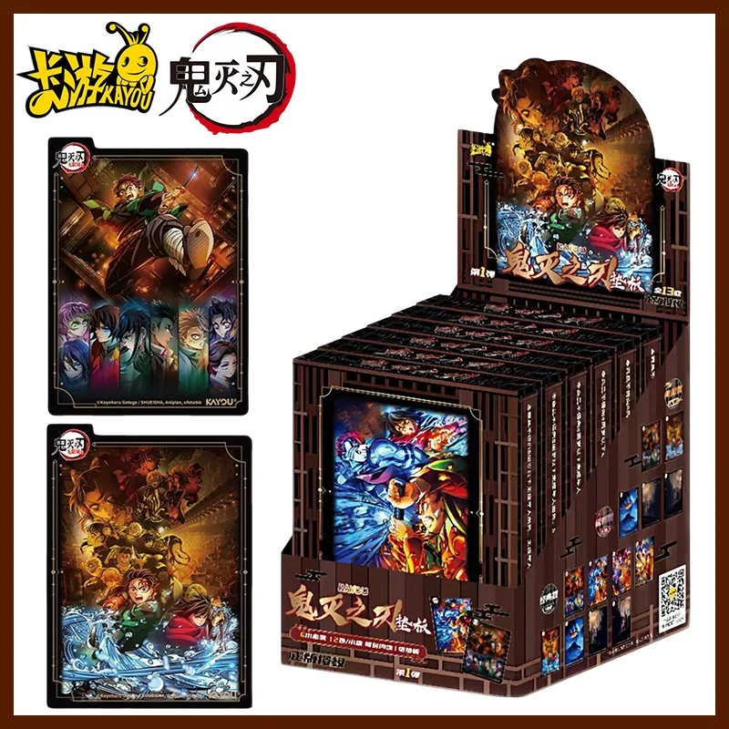 

Demon Slayer Tanjiro Badge Board Kayou Series 1 Thickened Crushproof Display Holder Anime Pin Storage Hard Case Gift for Kids