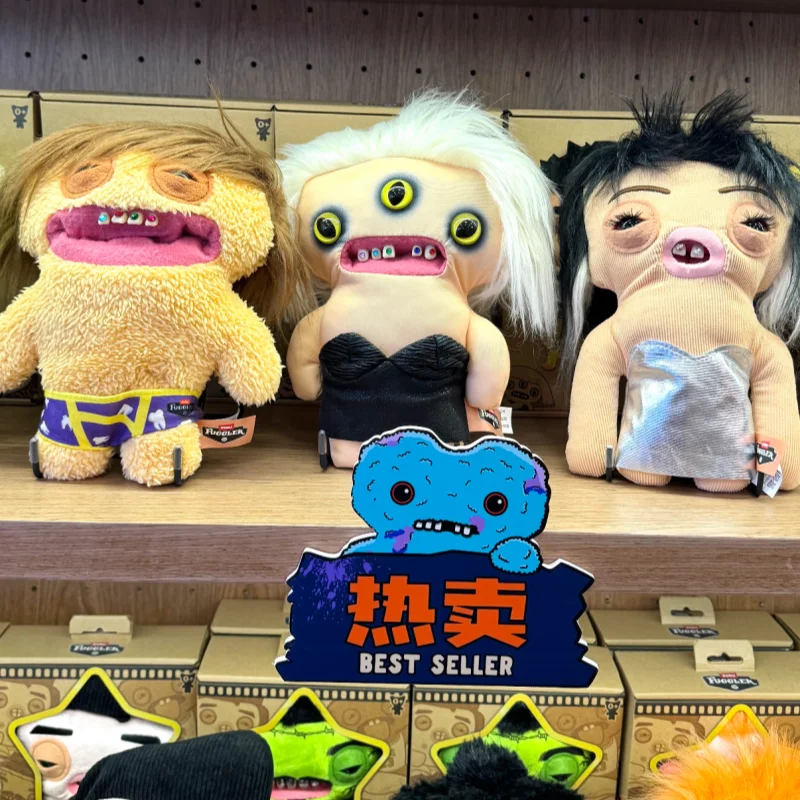 

Fuggler Official Authentic Fuggstars Series 2 Ugly Cute Hollywood Star Monster Plush Dolls Trendy Collectible Toys For Fans