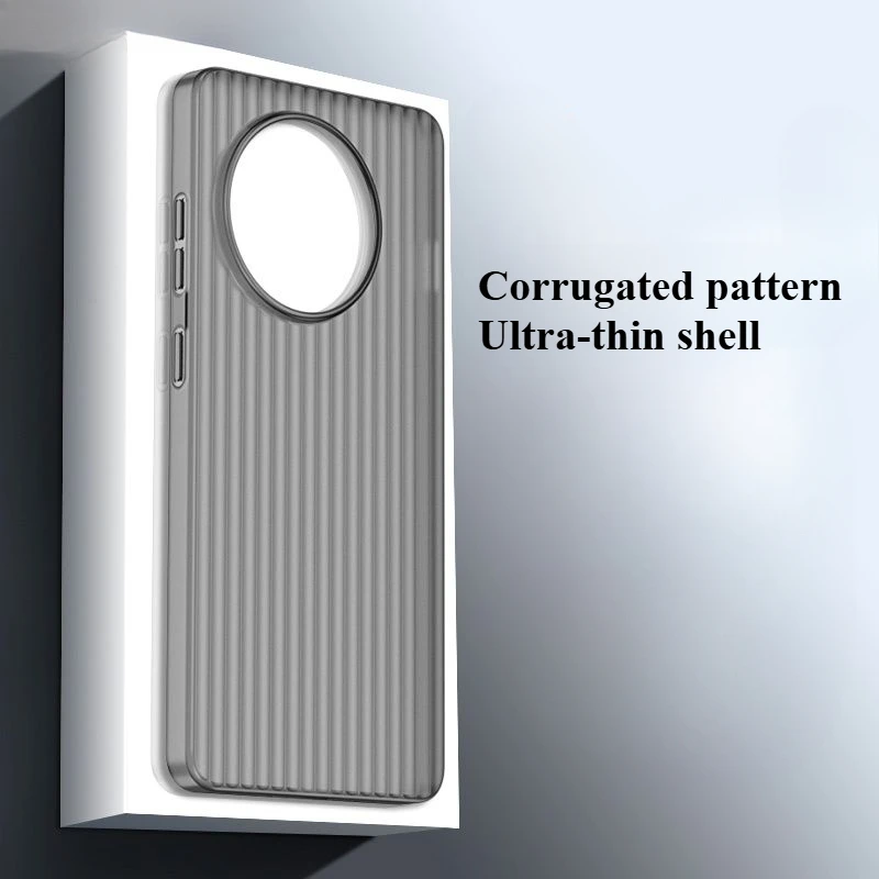 

For Oneplus 13R /ACE5 Pro Case Transparent Silicone Skin-friendly Frosted Corrugated Back Cover For Oneplus13R ACE5 Pro Funda