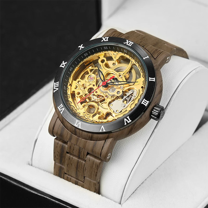 

Forsining Business Man Mechanical Automatic Watch News Mens Stainless Steel Wristwatch Skeleton Relojes Hombre Watches