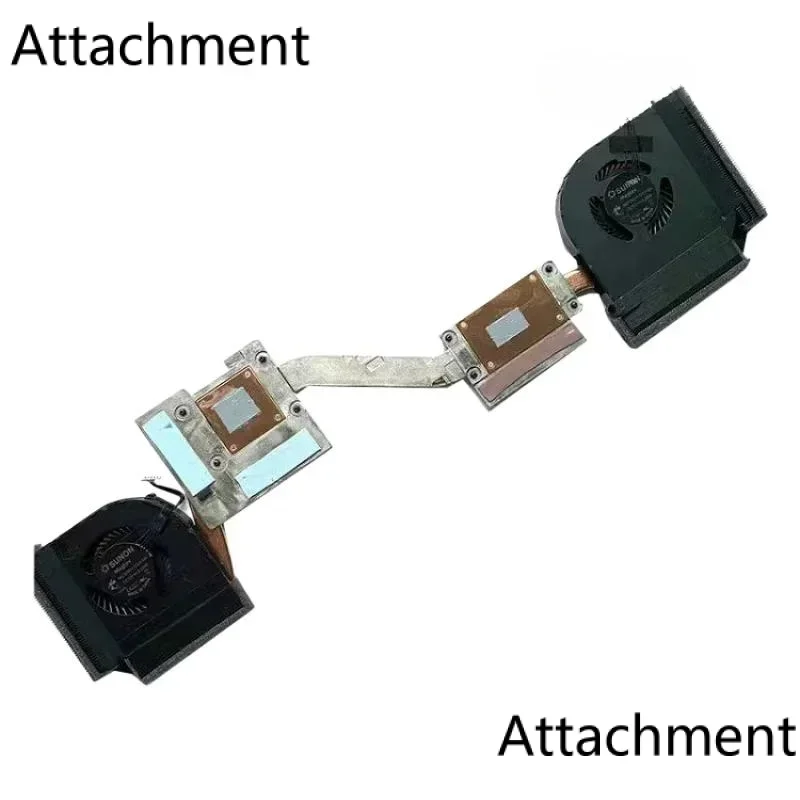 Novo original swg gráficos discretos cpu dissipador de calor ventilador de refrigeração para lenovo thinkpad p50 p51 portátil p 00ny520 00ur800 00ny521