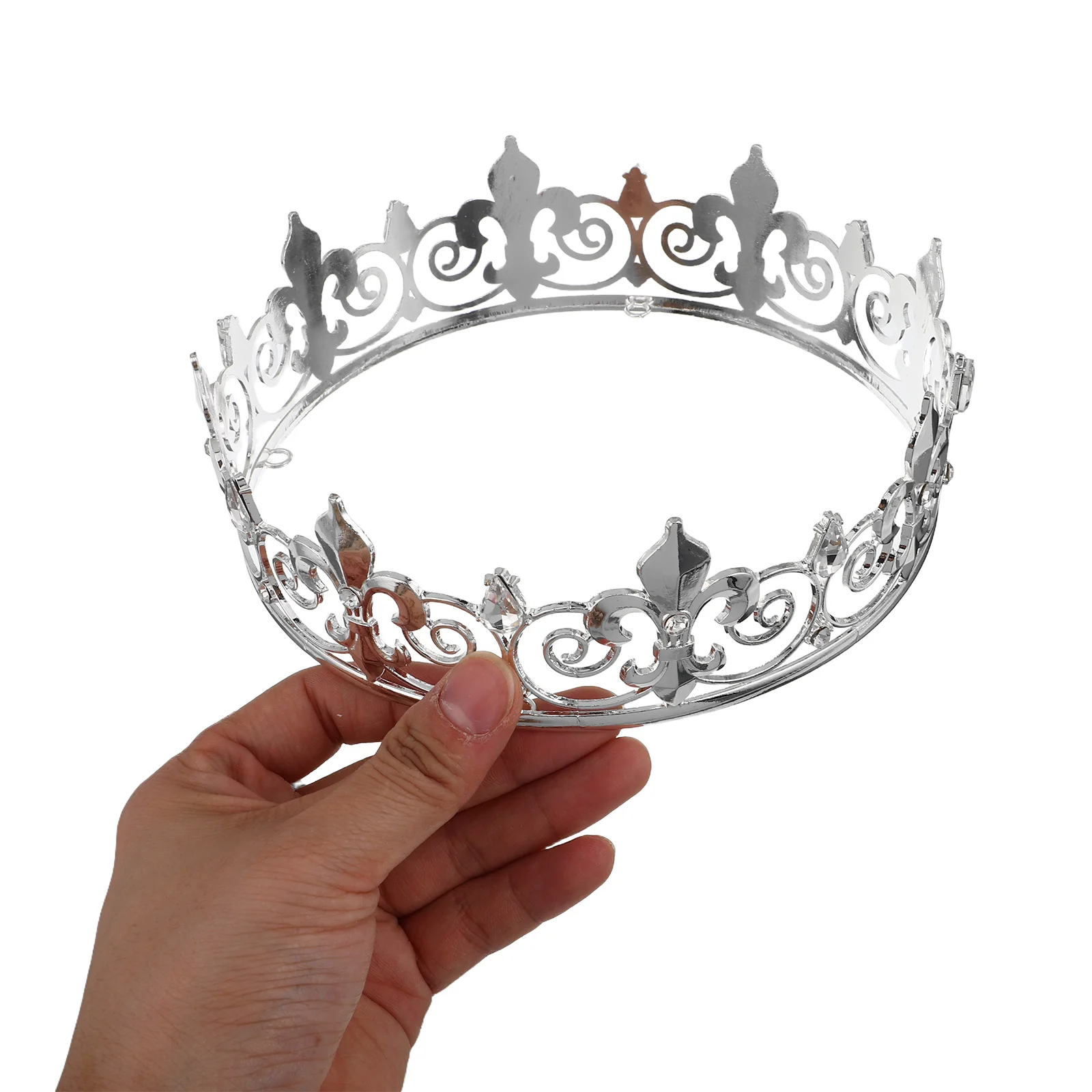 

Hair Accessories for Girls Wedding Crown Formal Occasions Bridal Accessory Bridesmaid Headpieces Silver Women
