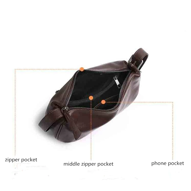 Nesitu High Quality Vintage Black Coffee Lady A4 Women's Genuine Leather Shoulder Messenger Bags Fashion Purse m3322