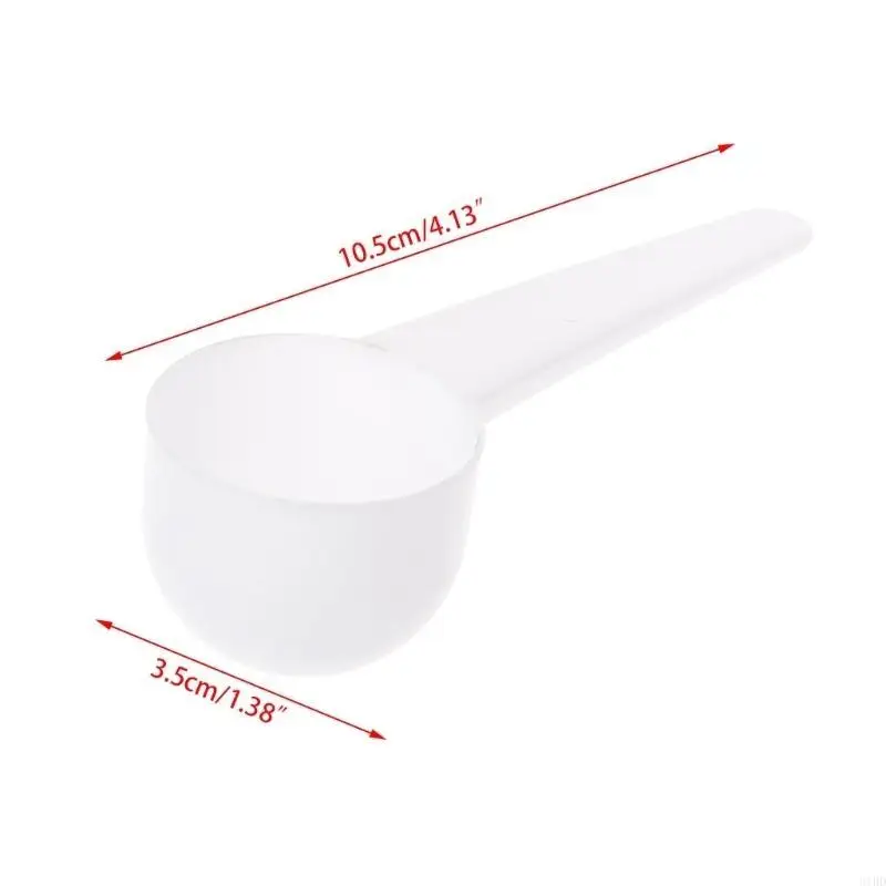 Milk Powder Measuring Spoon White Plastic Refillable Seasoning for Home Kitchen Cooking Baking Small Accessory - Image 6
