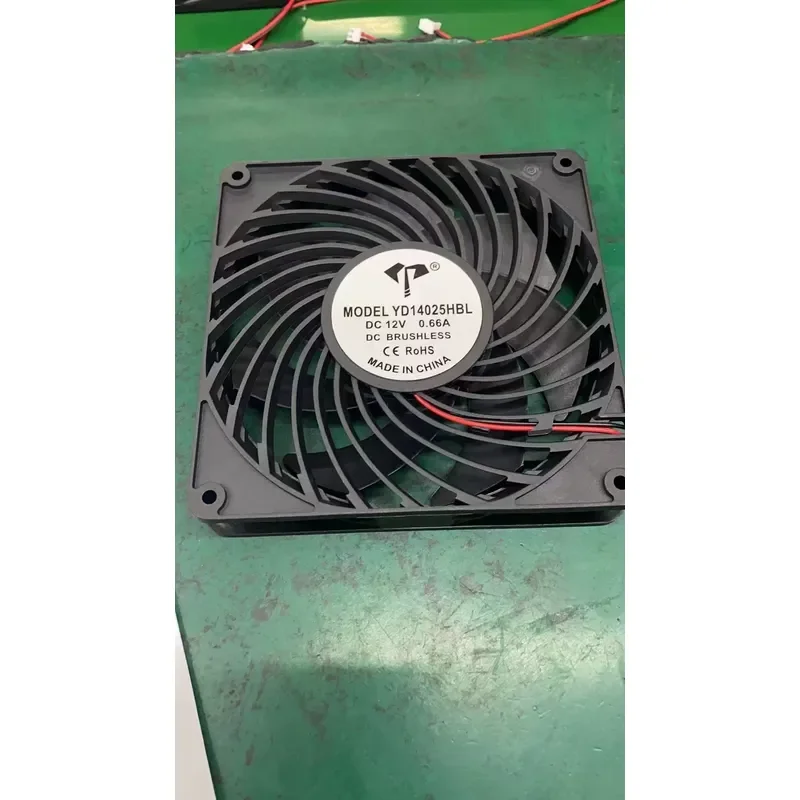 for 14Cm High Rotation 12V Double Ball Bearing Large Air Volume Desktop Computer Chassis Power Supply Exhaust Fan