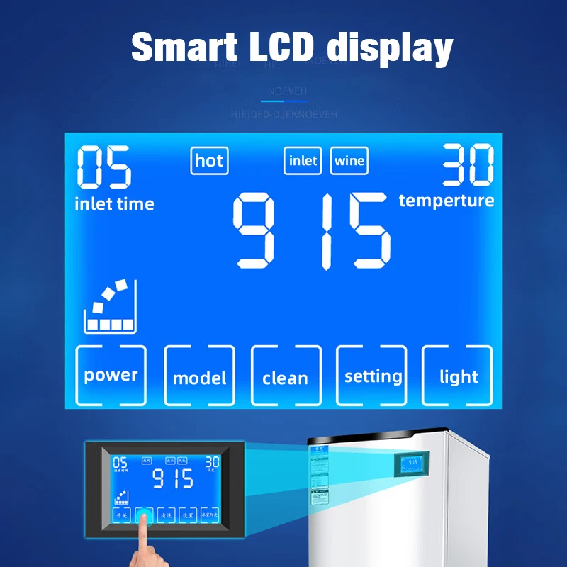 Automatic Ice Cube Maker Double Head Large Capacity Ice Making Machine for Milk Tea Shop