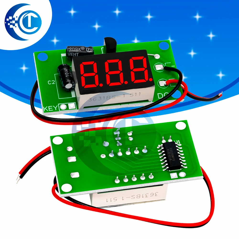 QF-MC03 3-Digit Display Counter: Power-On Counting with Memory Accumulation (Customizable) – FOR Arduino Compatible