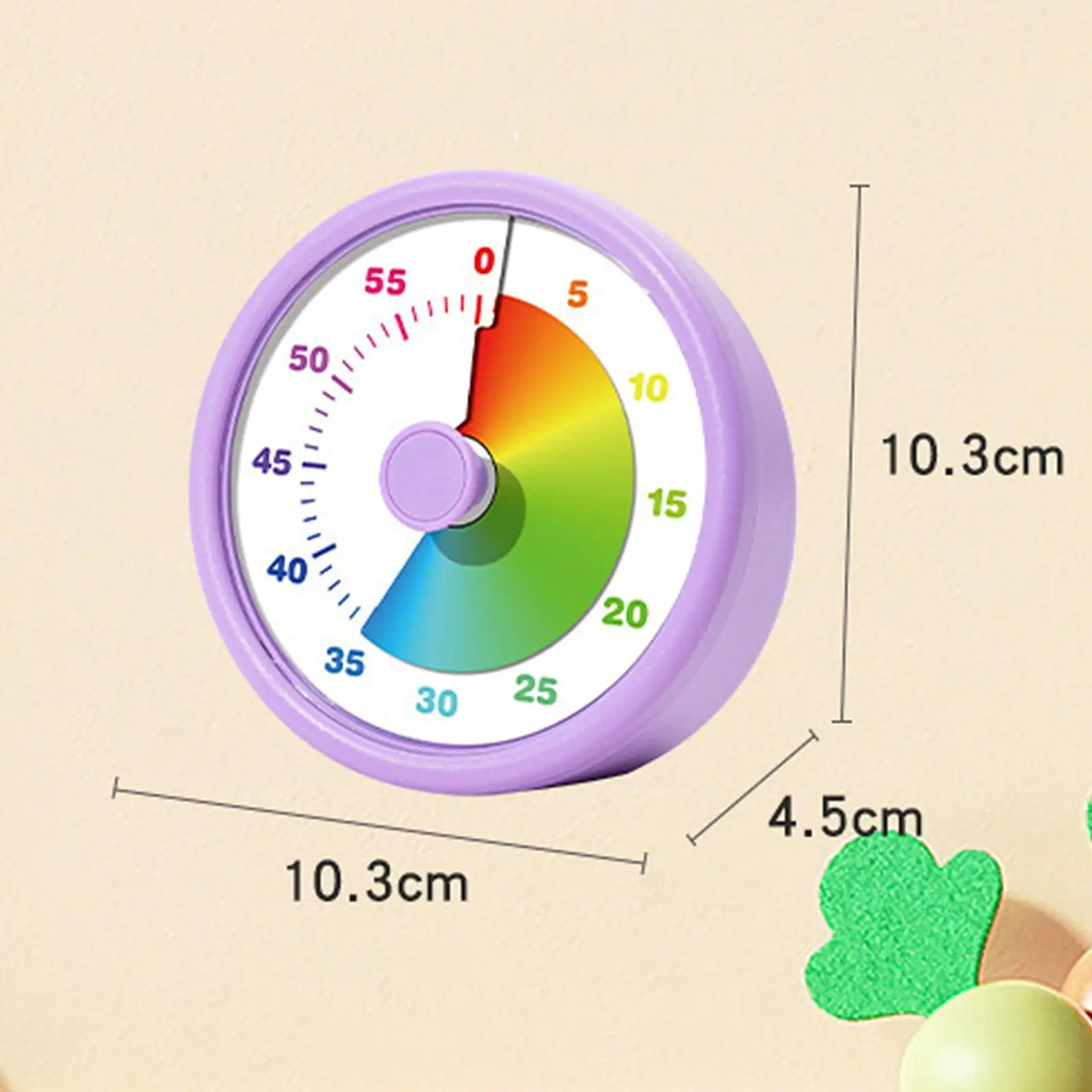 مؤقت بصري لمدة 60 دقيقة، أداة دراسة للتعليم المنزلي، ساعة منبه غير موقوتة، تذكير المهام للبالغين، الأعمال المنزلية، الطبخ، الأطفال، الخبز #6