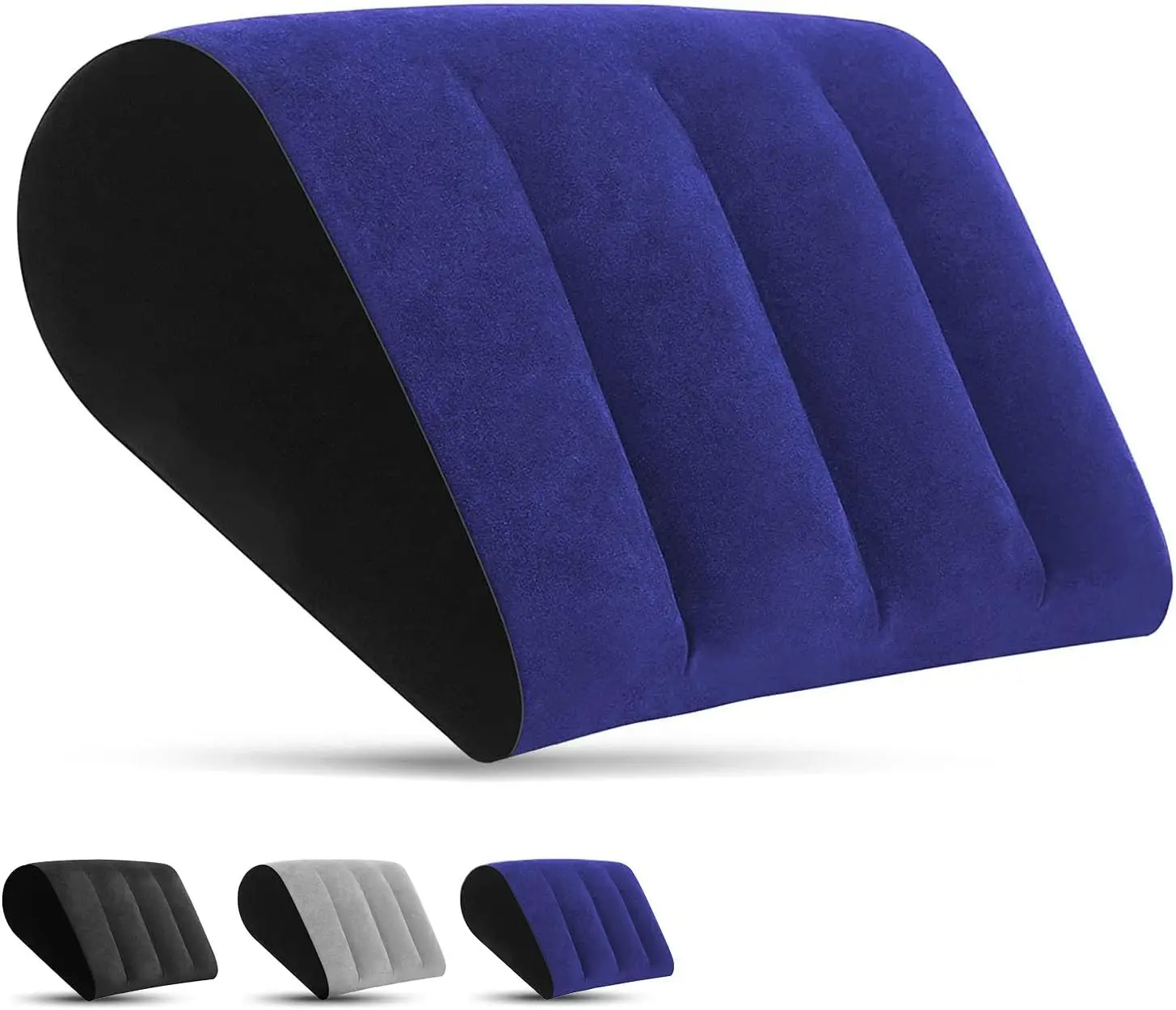 

Inflatable Wedge Pillow Camping Cushions – Portable Folding Body Positioners Lightweight Wedge Pillow,Cushion For