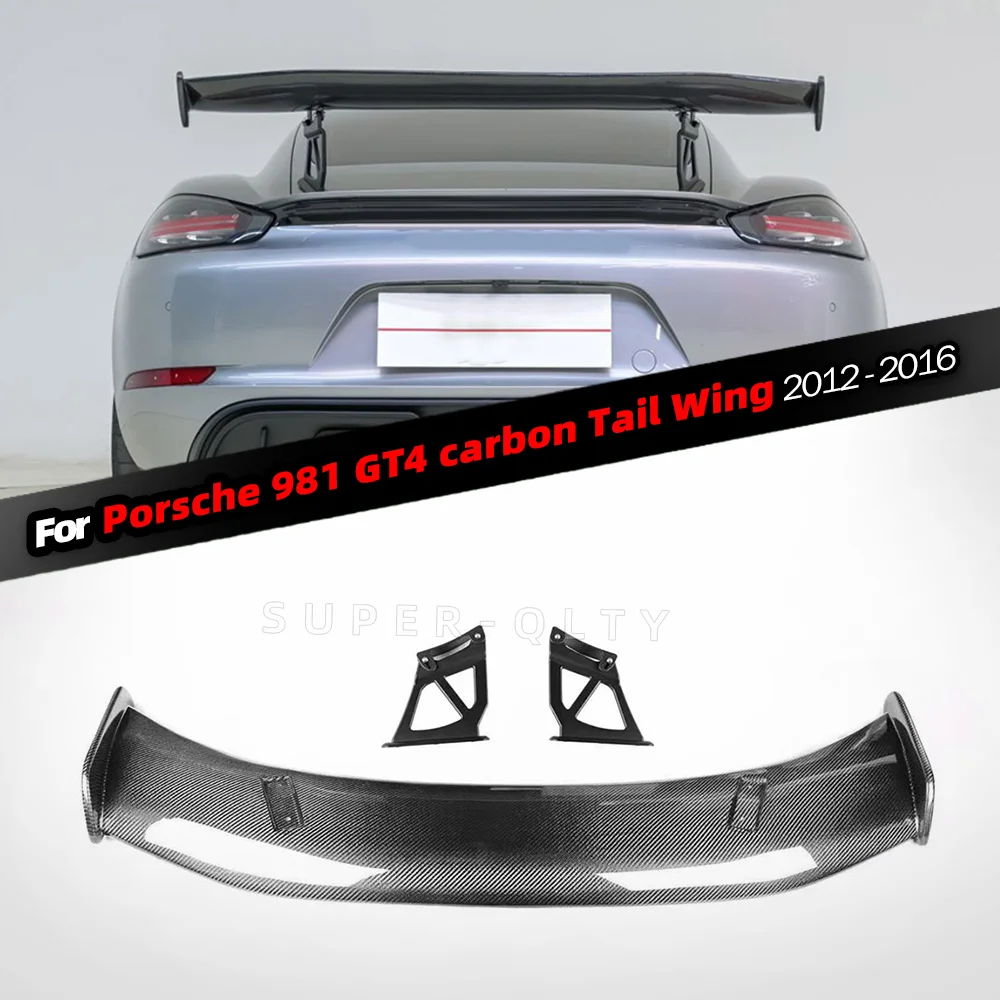 

Модернизированная модель GT4 Porsche 981 2012-2016, замена заднего бампера из настоящего углеродного волокна