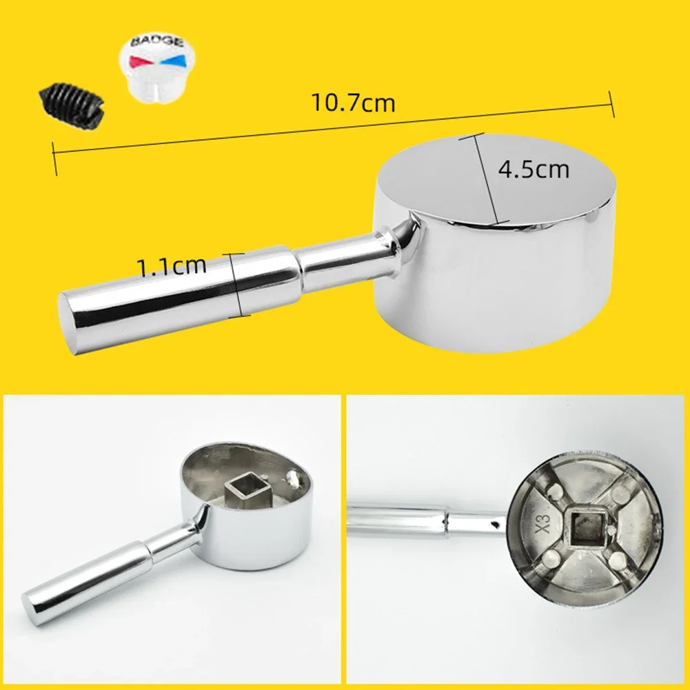 High Quality Brand New Faucet Handle Handle Parts Replacement Bathroom Bathtub Faucets Maintenance Accessories