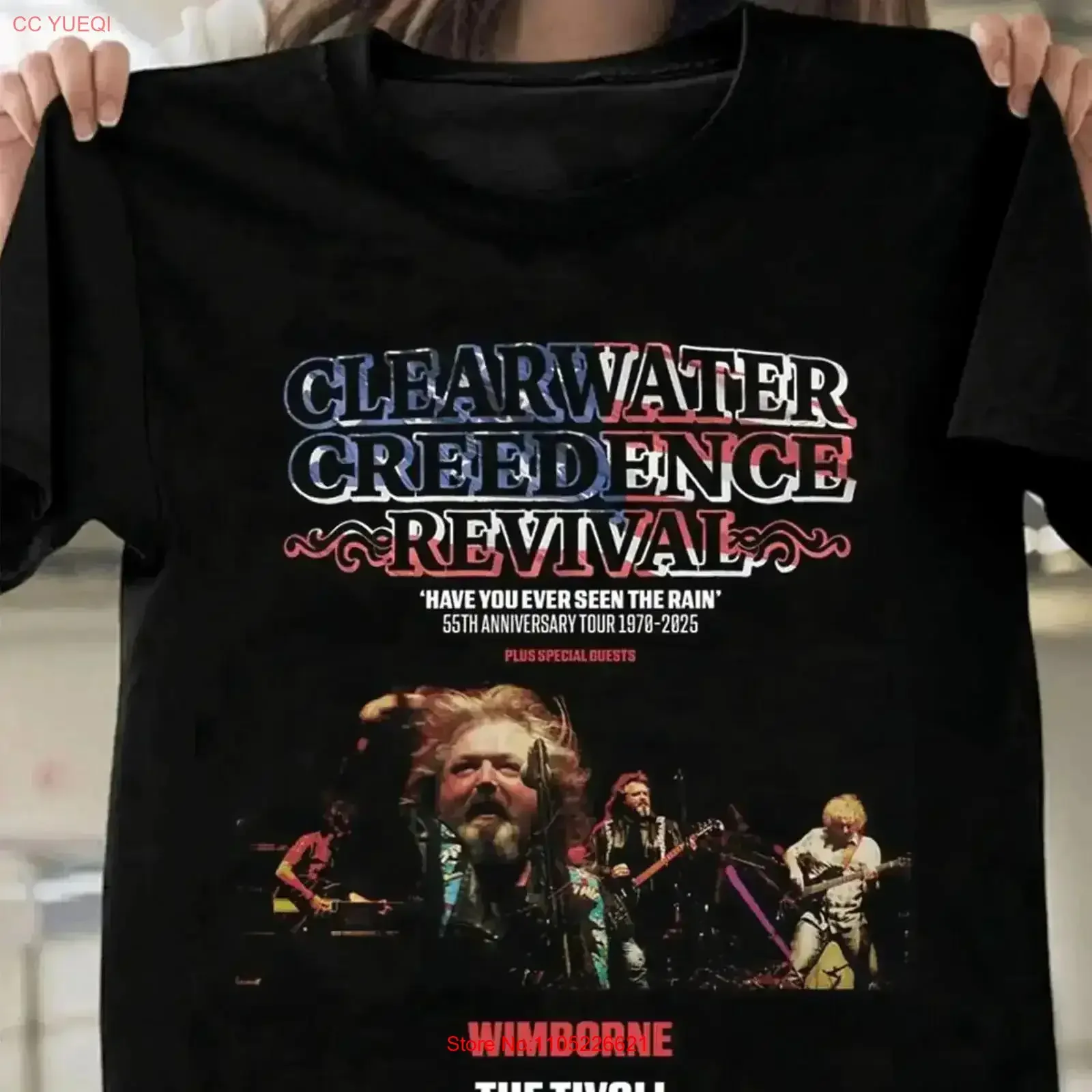 NEW Clearwater Creedence Revival Tour 2025 For Fans S 5XL T shirt BM1093 vintage Washed fashion Casual Soft streetwear vintage