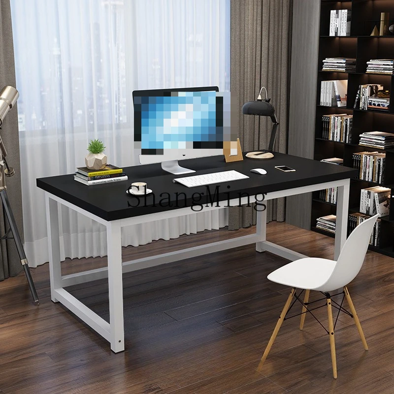 ZYY high-end simple office single table simple steel wood computer desk desktop household model