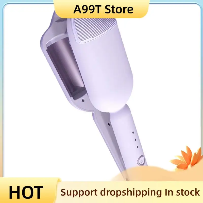 

A99T электрические щипцы для завивки волос 36 мм яйцеобразная щипцы для завивки волос отрицательный выпрямитель для волос 36 мм большая вилка стандарта США