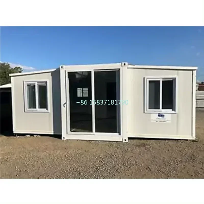 New Arrival Expandable Container House Portable Folding Home Container Foldable Prefab Mobile Fold Out House Container as Office