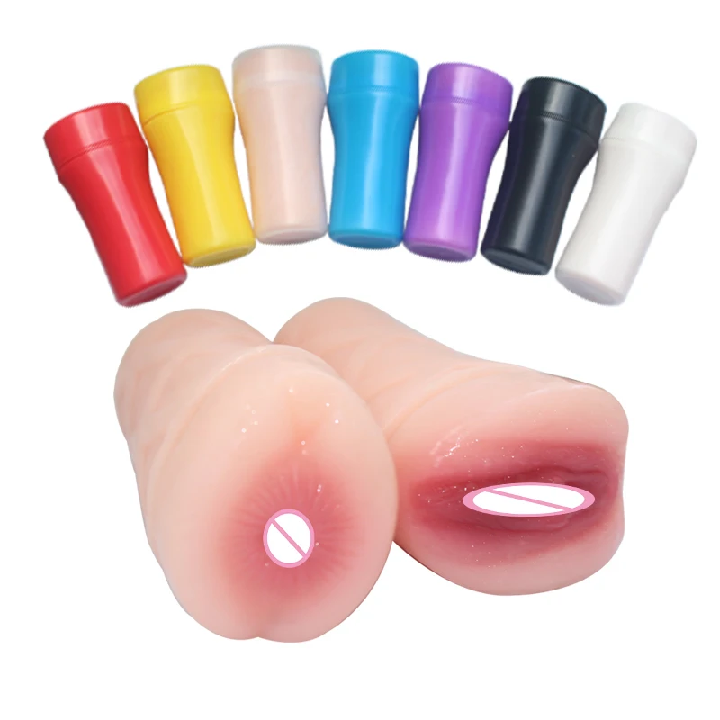 Male Masturbator Cup Anime 3D Artificial Vagina Fake Anal Sex Products Erotic Accessories Sucking Adult Sex Toys For Men