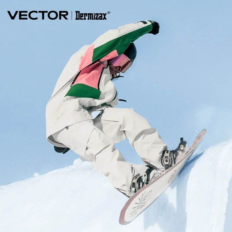 Vector Skipak Set Vrouwen Man Winter Vrouwen Jassen En Broek Warm Waterdicht Vrouwen Jassen Broek Outdoor Ski Fiets Camping