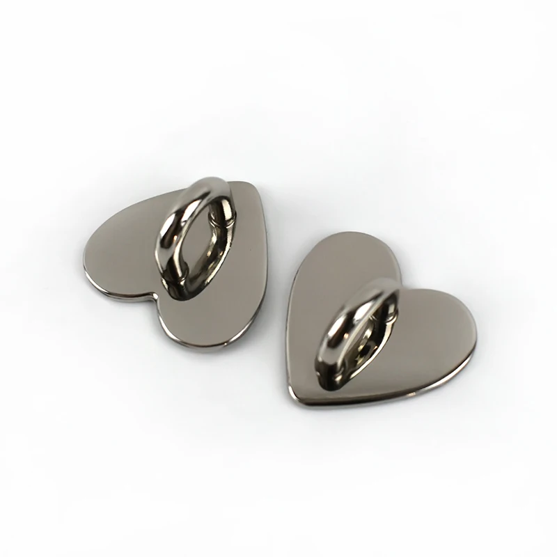 Phone Hook Heart Shape Charm Kpop Charm Stick On For Phone Case Decoration  Grip Holder  Clasps  KPOP Keychain  Name Bar Hanger