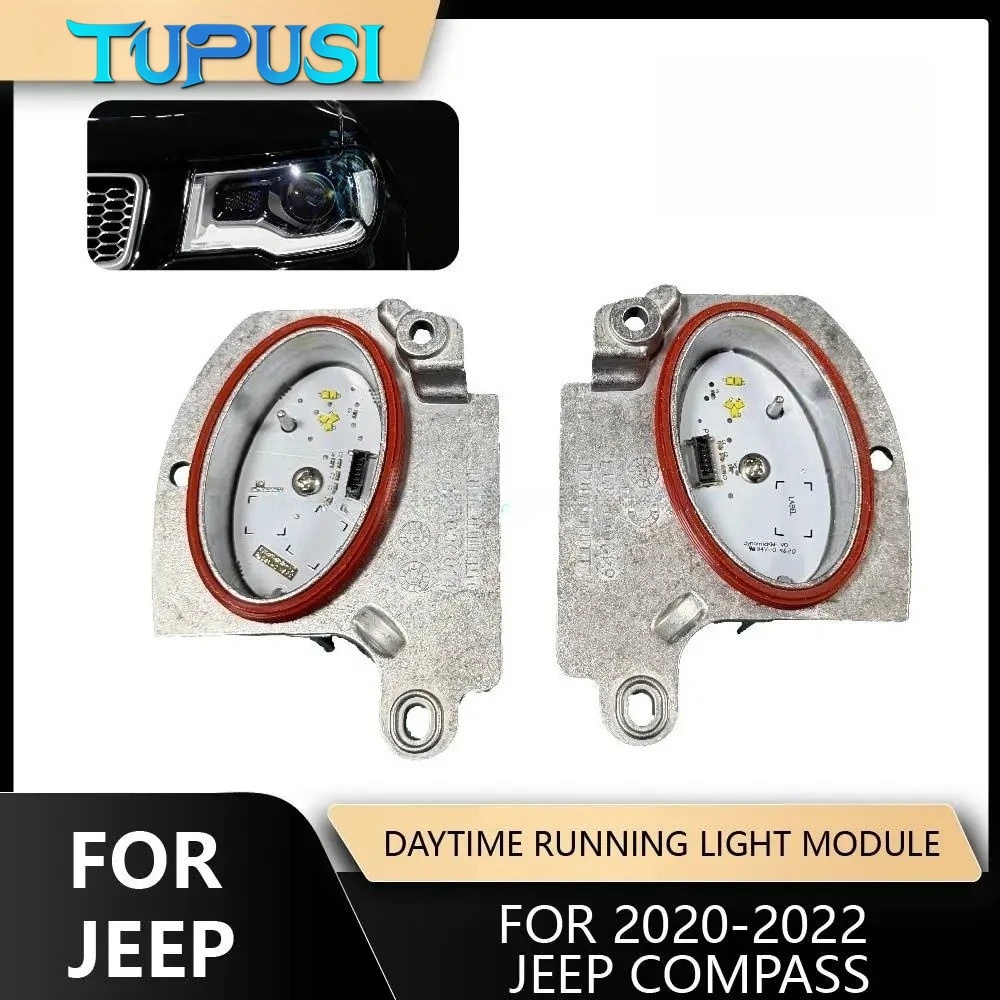 

For JEEP COMPASS 2021 2022 2023 6420000013 6420000014 New Led Module Running Light DRL Headlight Headlight Source Module