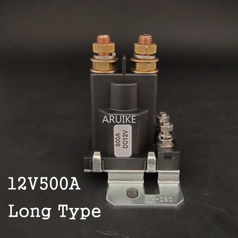4 Pin 500A Car Start Relay On/Off 12V/24V  Auto High Power Switch  Current  for Forklift Engineering
