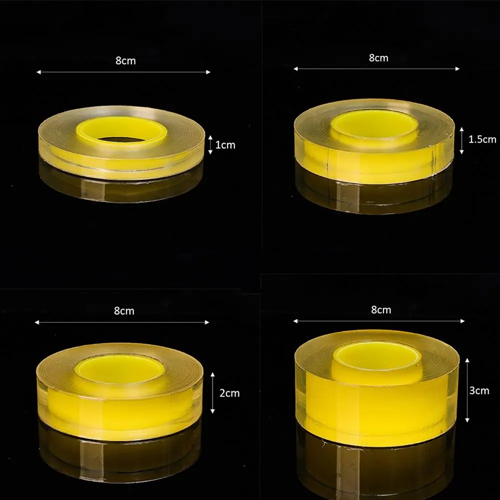 1/1.5/2/3cm Durable PVC Jewelry Protective Film Transparent Anti-Static Sealing Film Adsorption Film