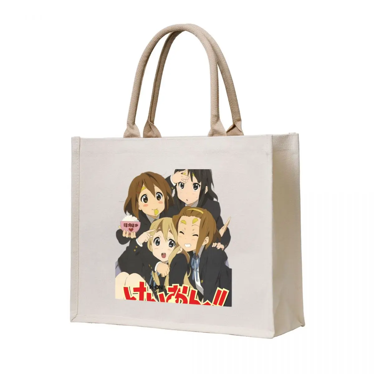 

K-ON grills Tote Bag Canvas shoulder bag bags woman 2025 the tote bag Handbags women