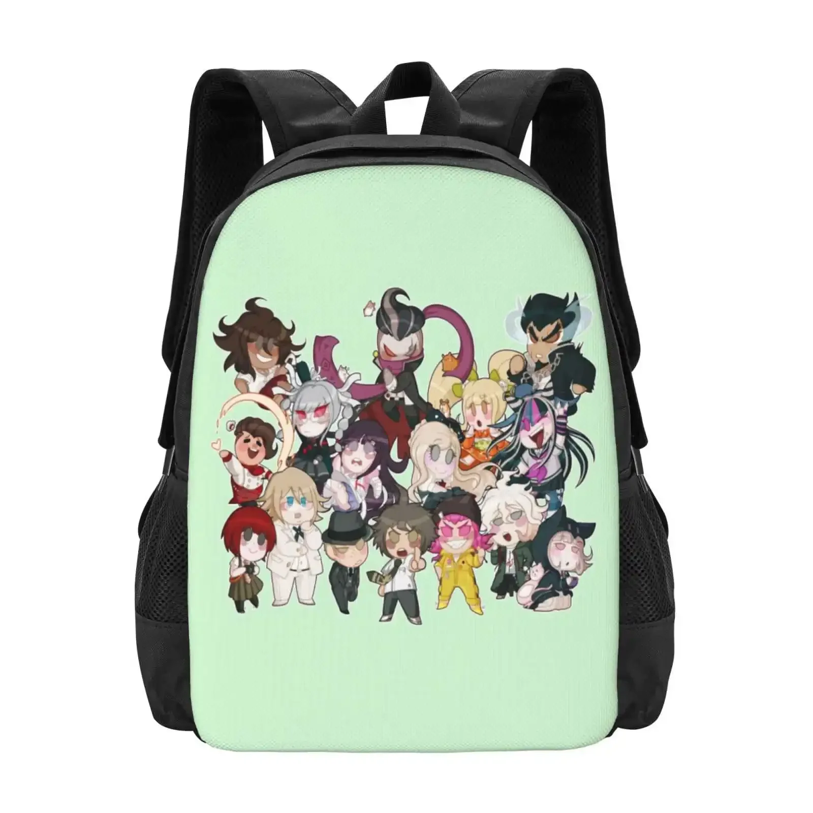 

Sdr2 Chibi Cast Large Capacity School Backpack Laptop Bags Sdr2 Super Dangan Ronpa 2 Super Danganronpa 2 Hajime Hinata Nagito