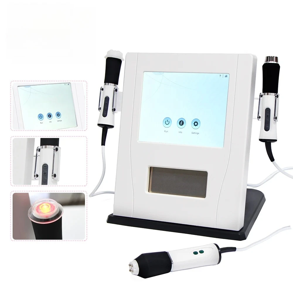 3-in-1-Sauerstoff-Gesichtsmaschine, Ultraschall, RF, CO2-Blase, Hautstraffung für Gesichtsausrüstung, medizinische Hautpflege, Schönheitsgeräte