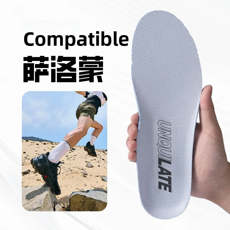 Outdoor Running Sport Soft Elastic Shock Absorption Foot Protection Pad for  Shoes Anti-Odor Insole Cushioning