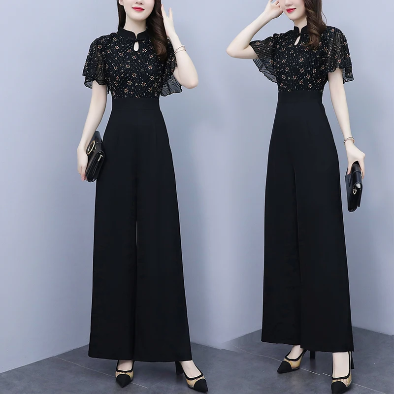 

Summer 2024 Design Sexy Strapless Tied Elegant Comfortable Casual Women's Jumpsuit Summer Romper Ladies Female Flower T230