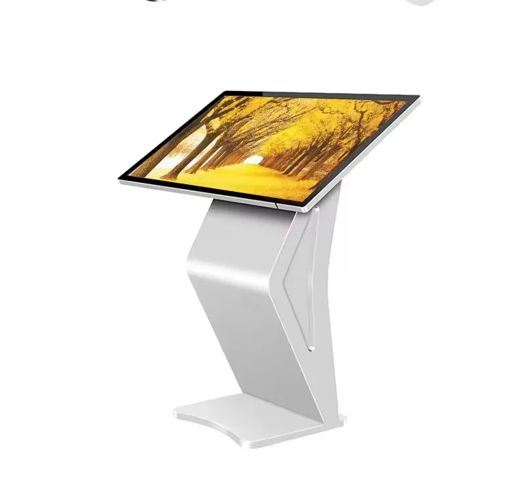 32 Inch Horizontal G+G Android query machine capacitive Touch Information Kiosk LCD Advertising Display Screen In Library