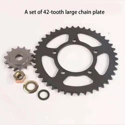 FOR ZONTES ZT125 G1 ZT125 U 125 U1 125 Z2 Three-Piece Chain Motorcycle Accessories Modified Large and Small Chain Sprocket Tools