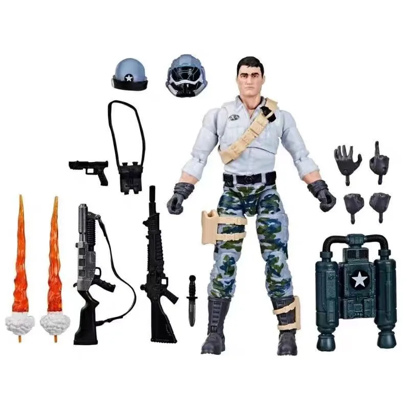Original Hasbro G.I. Joe Classified Series 136 Edward 'Starduster' Skylar Action Figure Collection Toys Ornaments - view 3