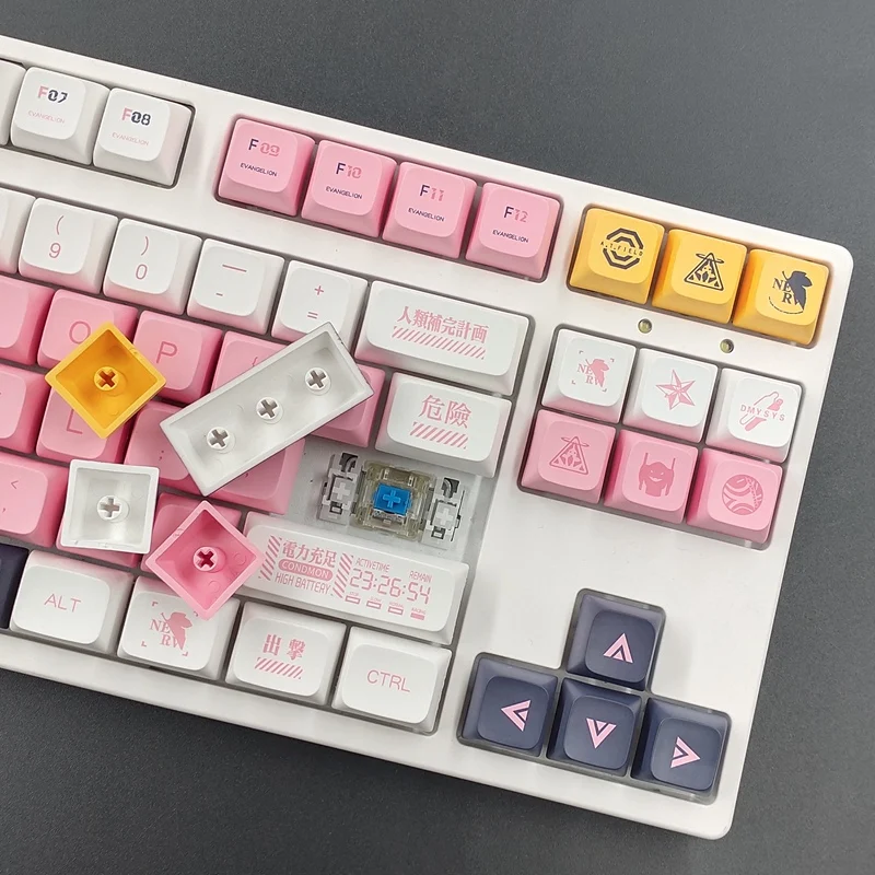 PBT Keycaps 134 Keys Dye-Sublimation Keycaps XDA Profile For Cherry Gateron MX Switches Mechanical Keyboards