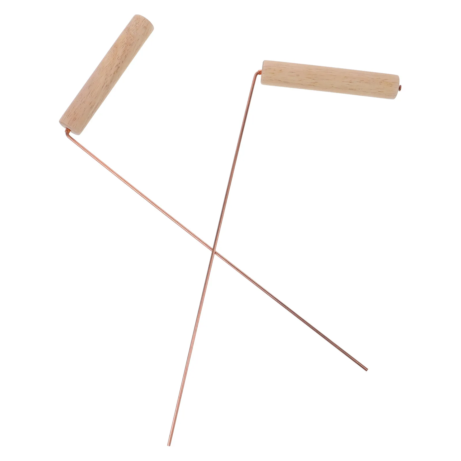 

2 шт. латунных дowsing-палок, прочные портативные инструменты для поиска воды, компасы-зонды для кемпинга