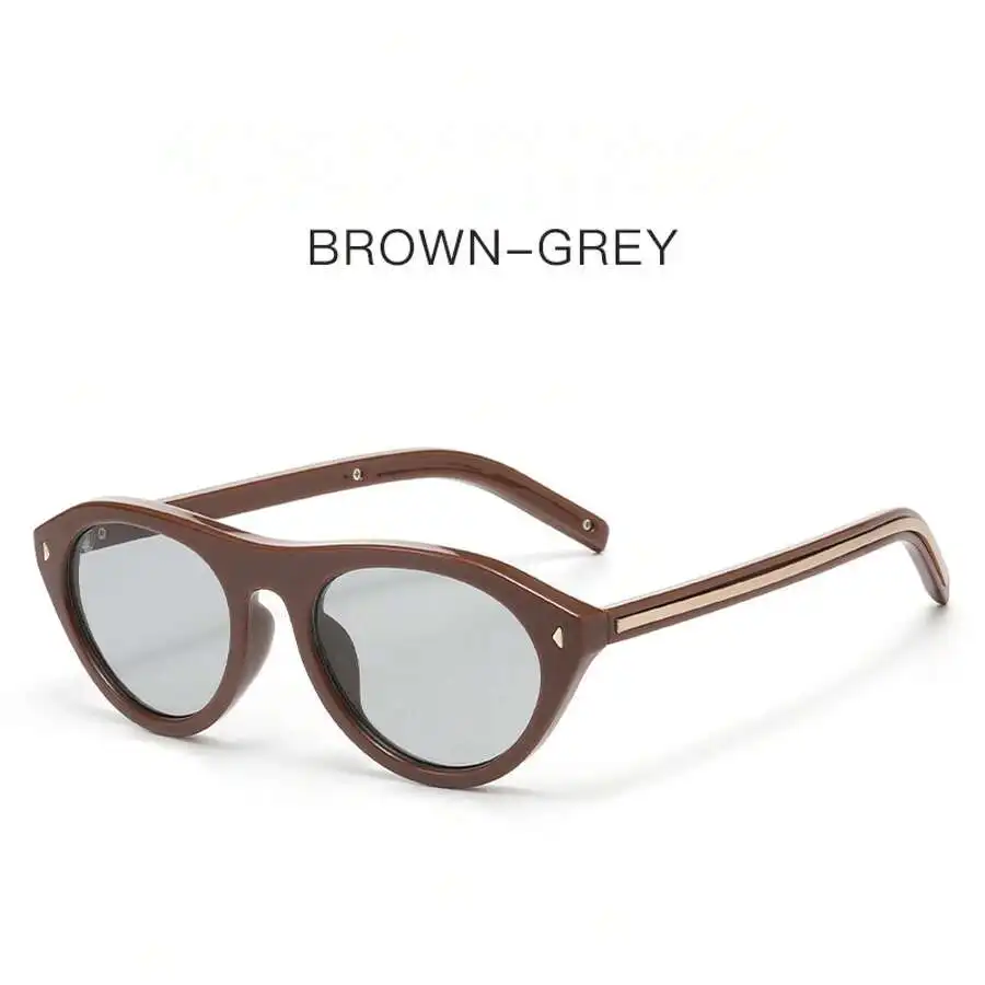 Mi Ding Oval  2026 New Model Korean Version High-End  For Fashion Show UV Protection