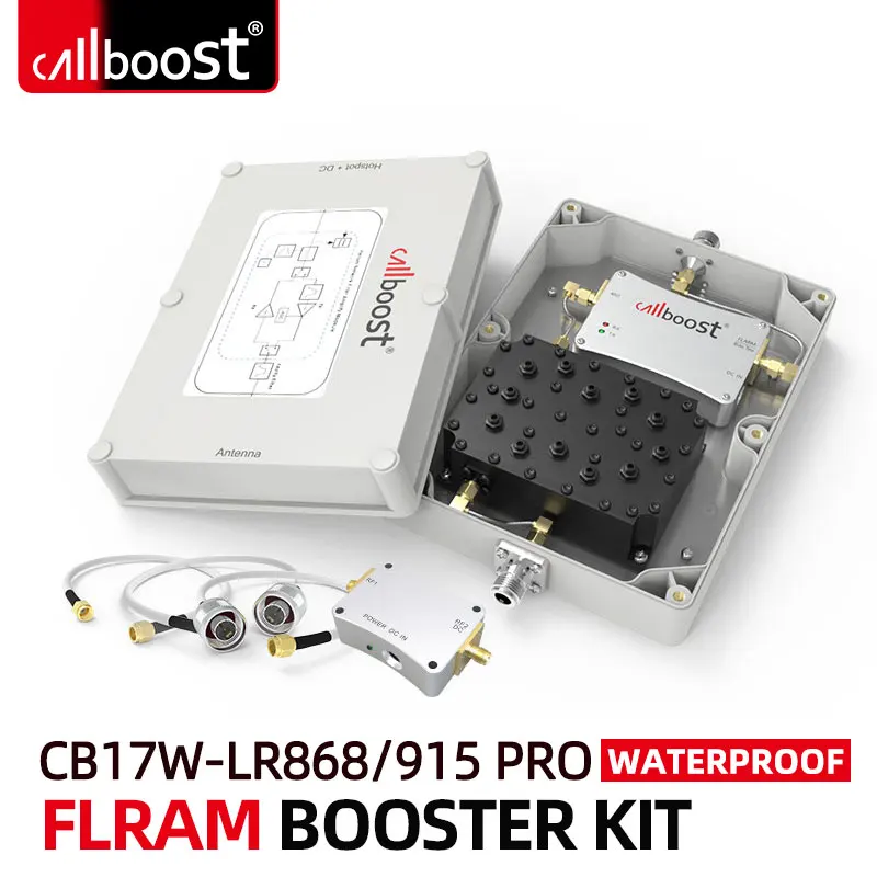 Callboost 868 mhz Lora Flarm Booster 915mhz Helium Network Cavity Filter Bias Tee 868mhz Amplifier 915 mhz Waterproof Kit Lora