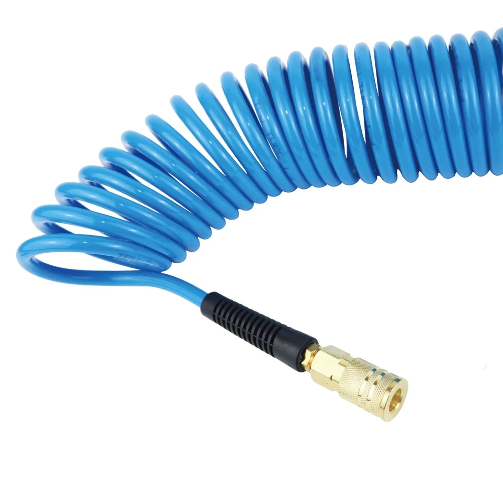 

HOTA43T Air Hose,1/4 In X 25 Ft Air Compressor Hose With Bend Restrictor,1/4Inch Industrial Quick Coupler & Plug