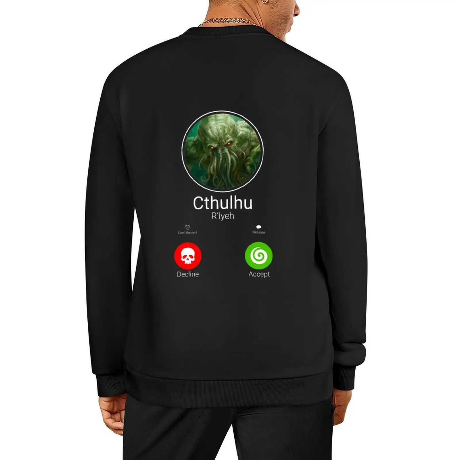 

Call Of Cthulhu Pullover graphic t shirts men men's coat korean clothes mens clothing hooded sweatshirts