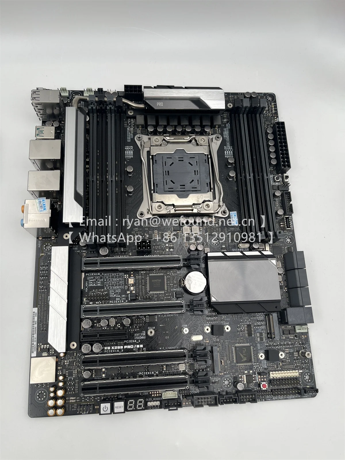 

WS X299 PRO SE LGA2066 DDR4 4133 МГц Core X-серия