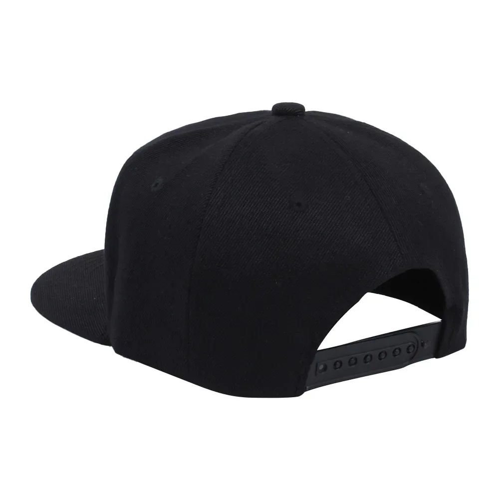 Gorra unisex de acrílico liso Snapback, gorras de béisbol de Hip Hop para adultos de alta calidad para hombres y mujeres, gorra plana de béisbol para ocio al aire libre