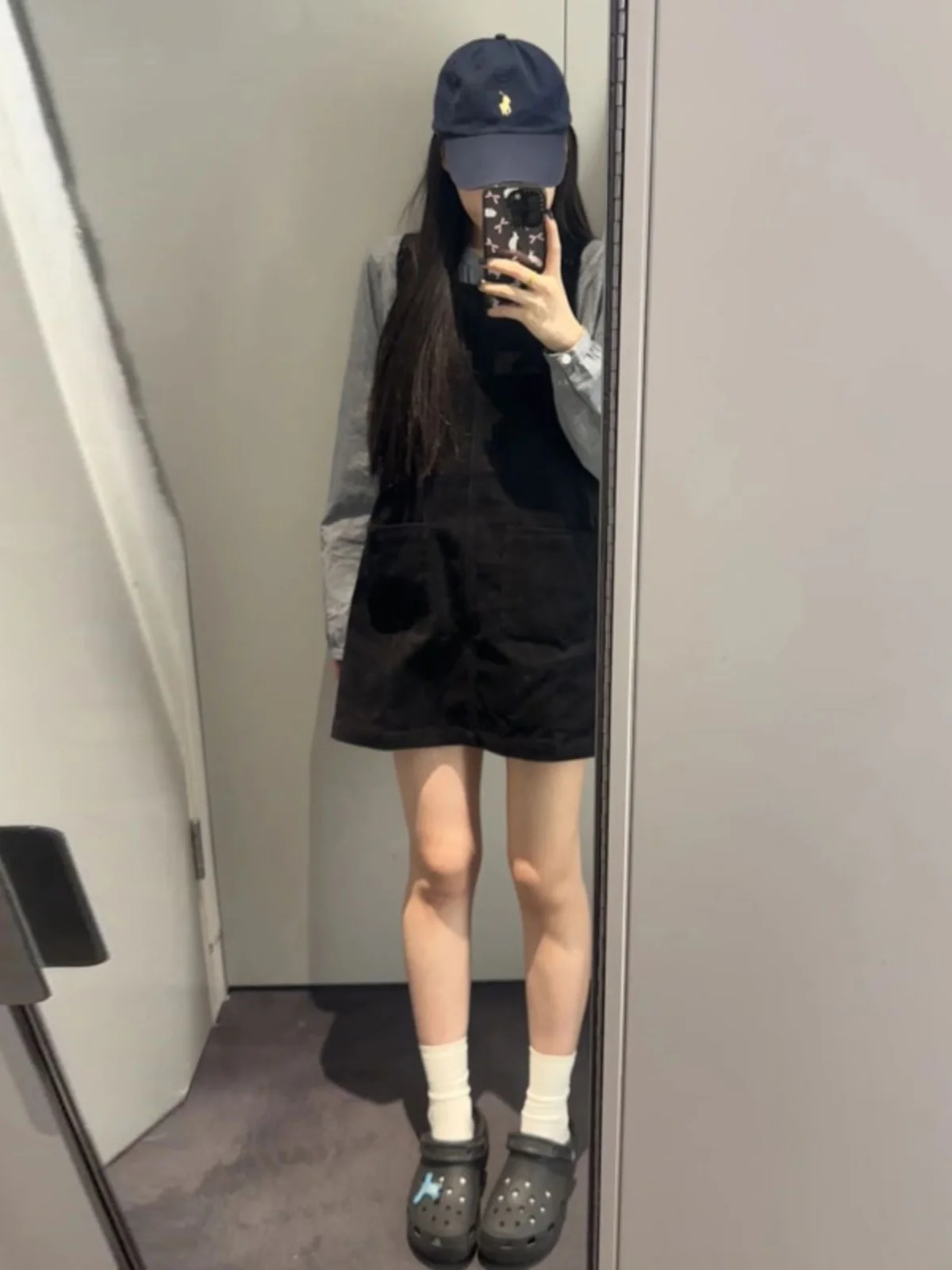 

Unique Beautiful Shirt Dress Korean Style College Atmosphere Small Size Strapless Two-Piece Set Summer Fashion Casual Urban C...