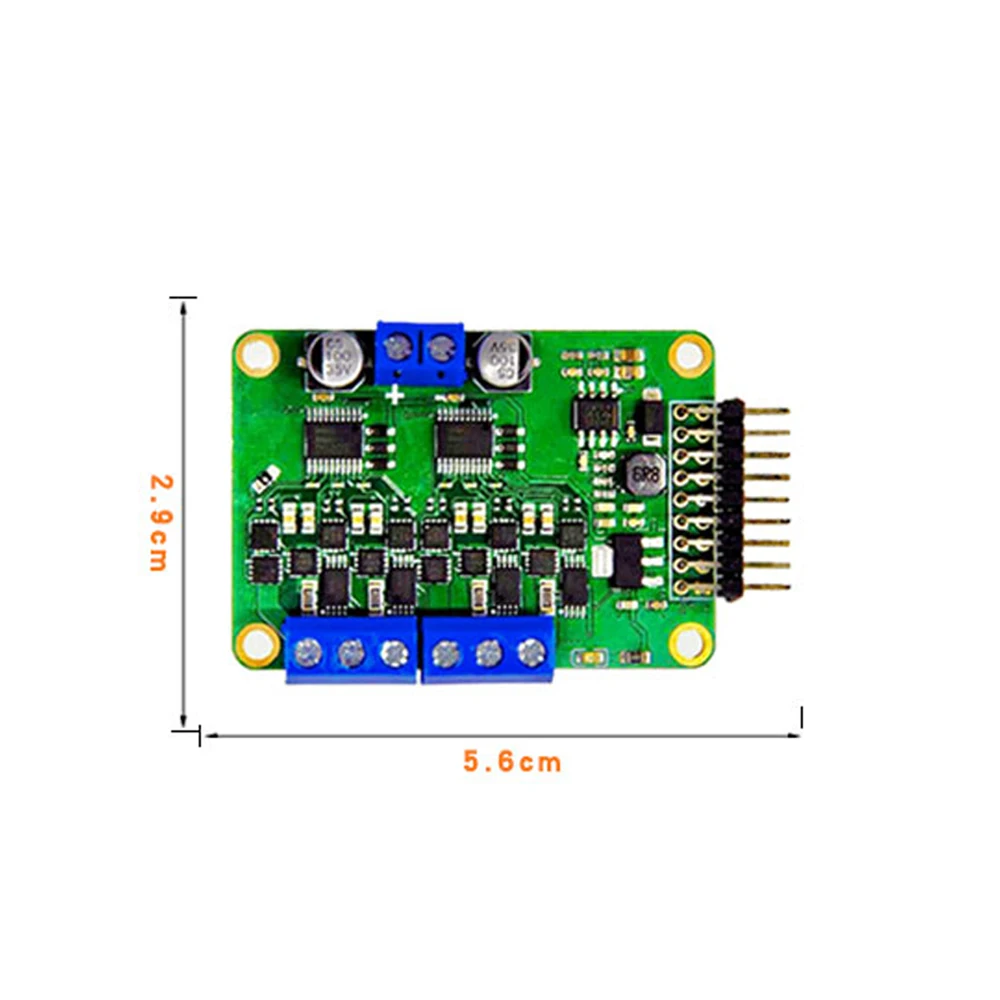 Imagem -05 - Dual Brushless Motor Drive Board para Arduino Velocidade Voltage Torque Current Torque Control Board Dc1224v Foc V3p