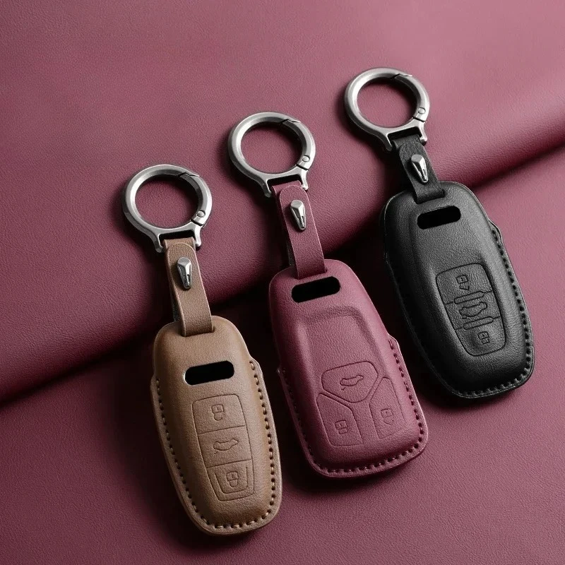 

Car Remote Key Case Cover for Audi Q1 Q3 Q5 Q7 A1 A2 A3 8V A4 B8 B9 A5 A6 8S 8W A7 A8 4M S4 S5 S6 S7 S8 R8 TT RS Car Key Shell