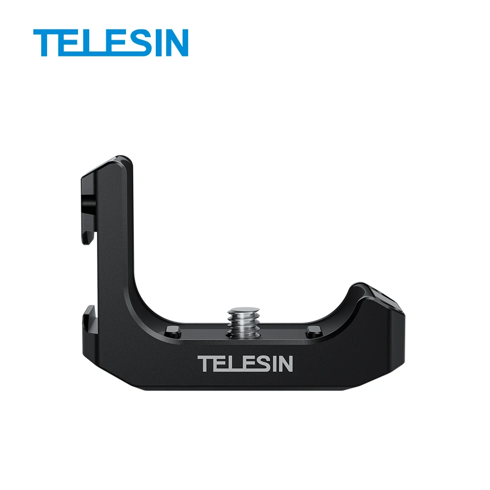 

TELESIN Expansion Adapter for Insta360 X4: 1/4" Thread + Cold Shoe Mount, Action Camera Accessory