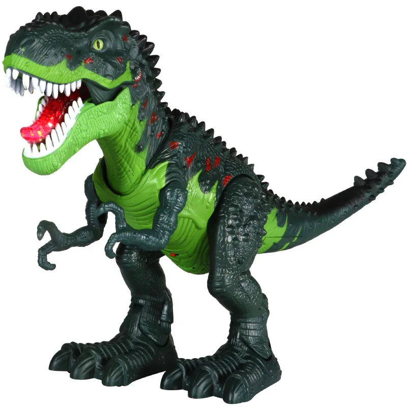 

Electric Dinosaur Tyrannosaurus Rex Moving Walking Simulation Animals Model Toy Laying Eggs Sound Light Toys for Children Gifts